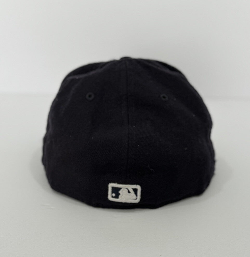 Vintage Yankees New Era Men’s Size 8 Blue Elephant Cement Print Cap 59Fifty Hat