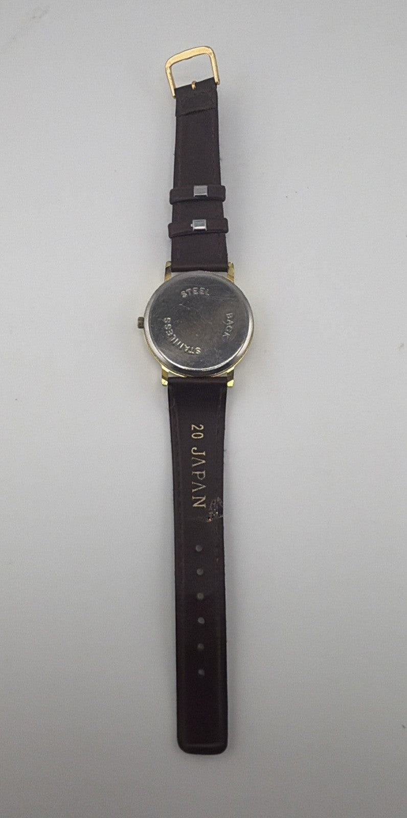 Map Face Unisex Watch With Leather Band