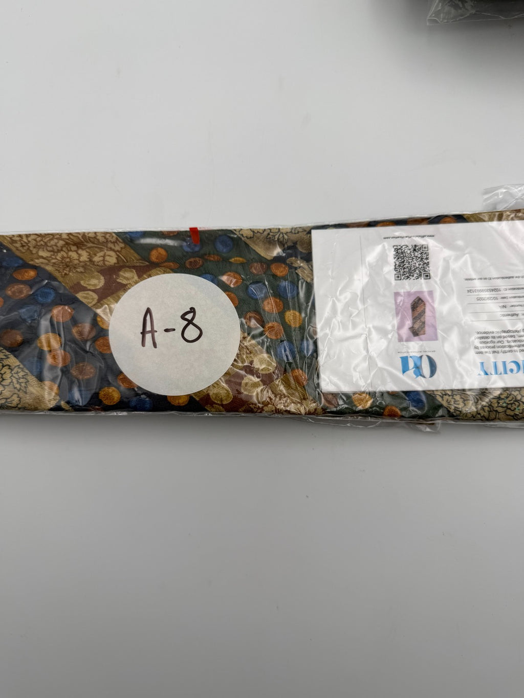 Vintage Givenchy Essentials Couture Necktie Men's Abstract Geometric Silk Tie