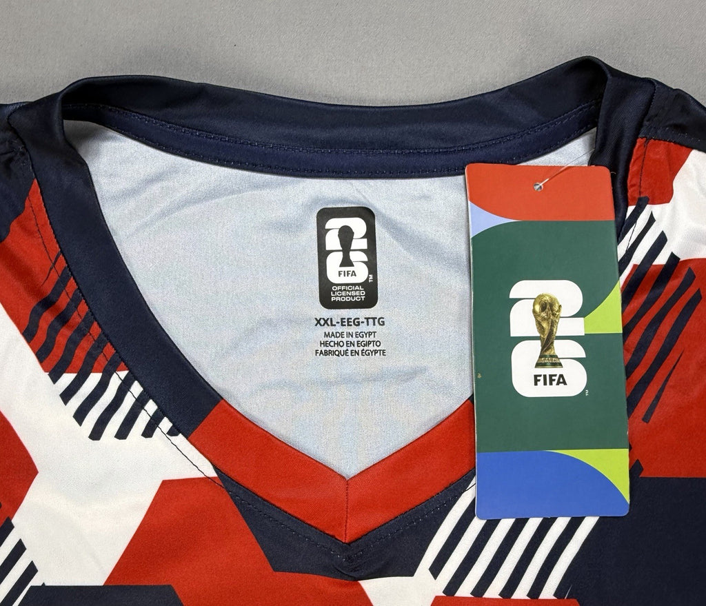 2026 FIFA World Cup USA Soccer Jersey XXL Home Version Hexagon Shirt Official