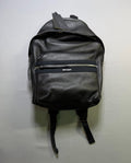 New Palm Angels Logo Backpack Unisex Black Leather Fashion Travel Outdoor Bag