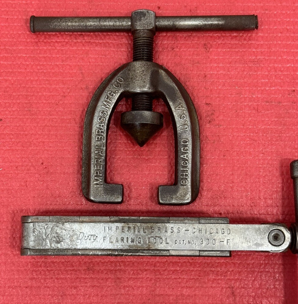 Hi-Duty Imperial Brass 300-F Flaring Tool Forged Steel Made in Chicago USA