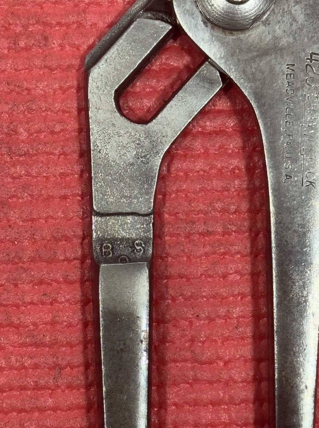 Vintage Channellock 420 10" Slip Joint Tongue & Groove Pliers Meadville PA USA