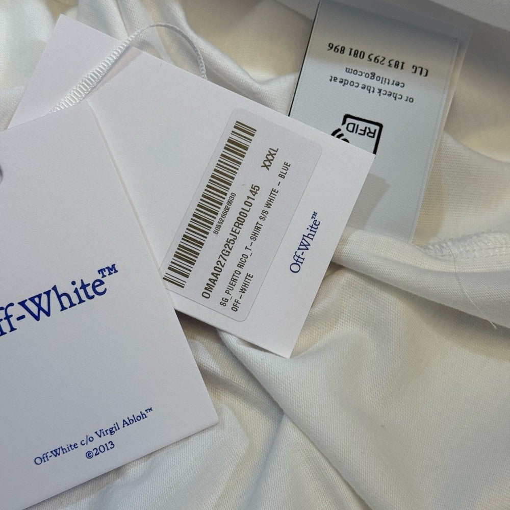 Off-White Exclusive Store Graphic T-Shirt Puerto Rico Size 3XL  (READ DESCRIPT)
