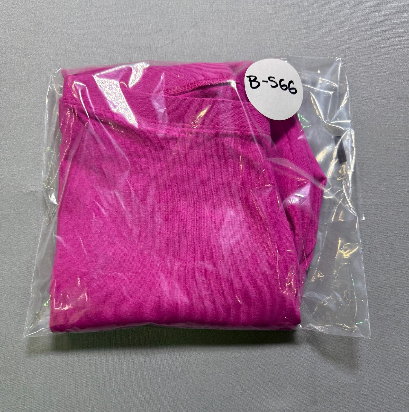 NWOT Member's Mark Leggings Girls XL 14/16 Pink Elastic Waist Pull-On Stretch