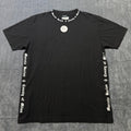Marcelo Burlon County of Milan T-Shirt Men's XL Black Short Sleeve Crew Neck