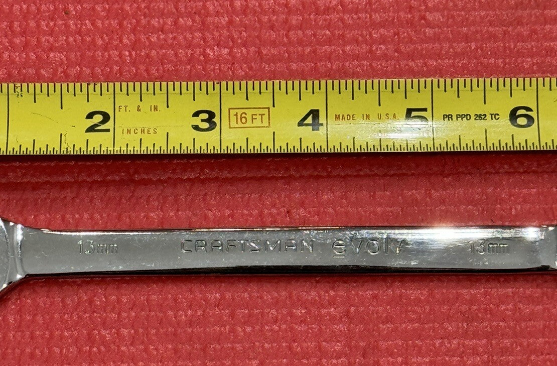 NEW Craftsman Evolv Tools 16970, Metric 13MM Combination Wrench 12PT