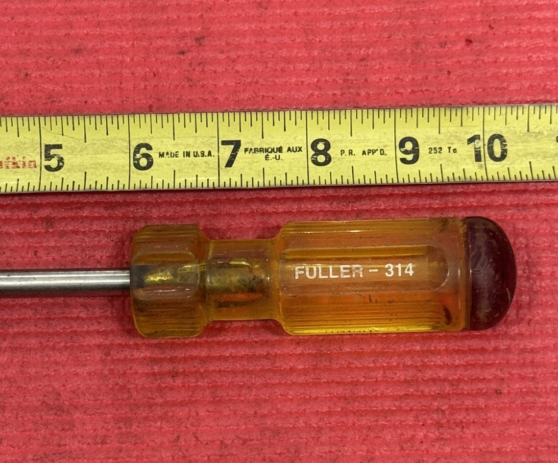 Vintage Fuller USA Screwdrivers 314 Phillips EUC Very Rare