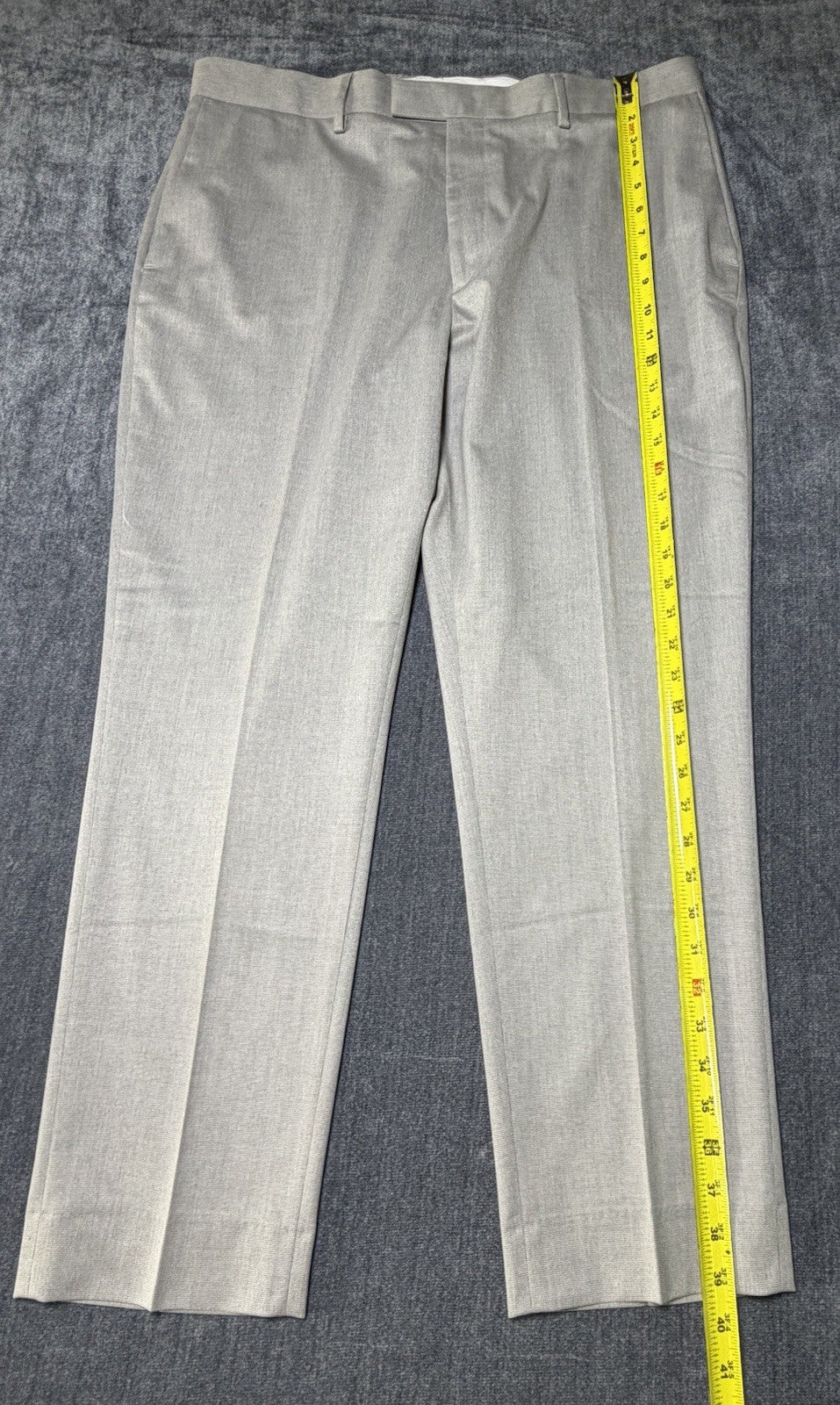 NWT Banana Republic Tailored-Fit Textured Suit Jacket Men's 46 Gray Notch-Lapel