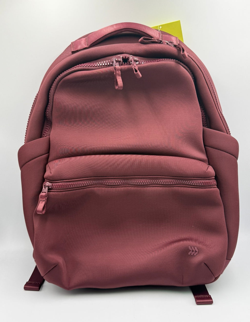 NWT All In Motion 14L Faux Neoprene Backpack Burgundy Maroon Mini School Bag