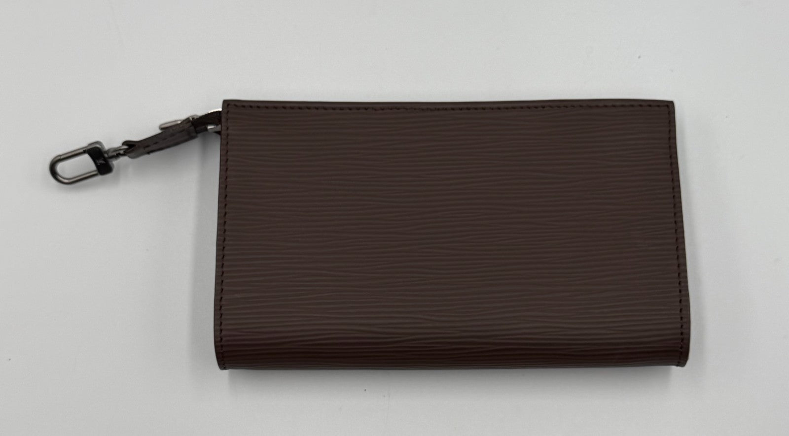 Authentic Louis Vuitton Brown Epi Leather Pochette Accessoires Bag Women's