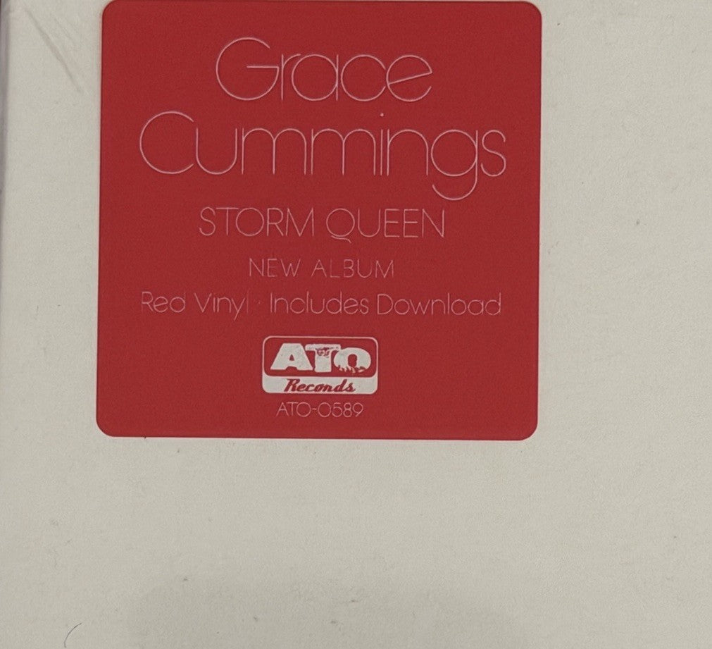 NEW GRACE CUMMINGS STORM QUEEN NEW ALBUM RED VINYL SEALED