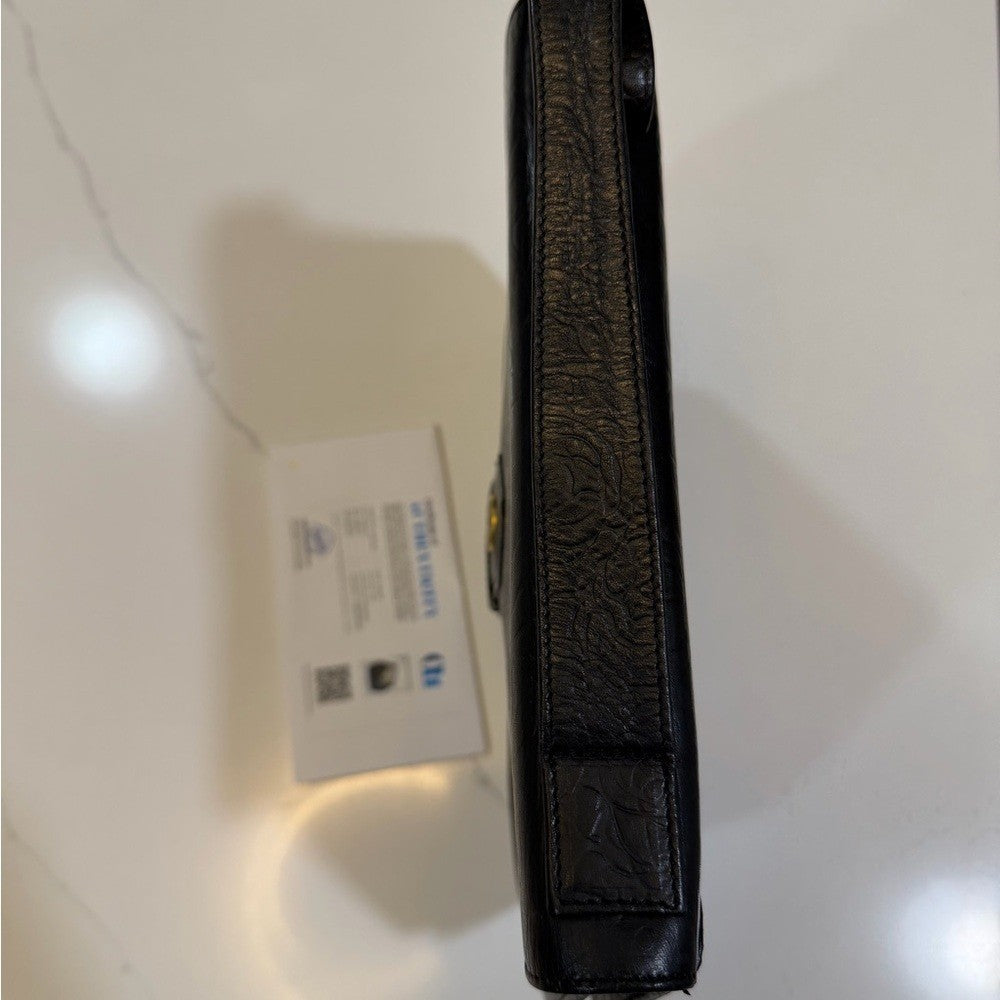Valentino Black Embossed Women's Bag