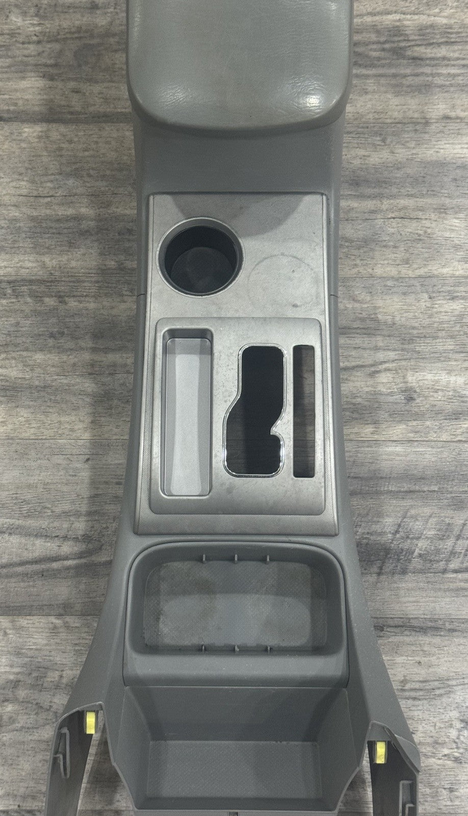 2005-09 TOYOTA TACOMA OEM FLOOR CENTER CONSOLE ASSEMBLY W/ TRIM LID GRAY GENUINE