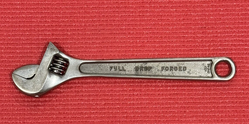Vintage Sears 8" Adjustable Wrench Model BF Made in Japan- Excellent