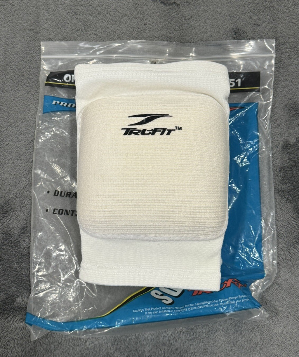 NEW TruFit Professional Quality One Size Volleyball Knee Pads High Protection