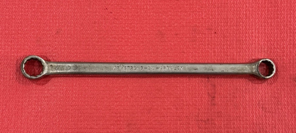 Vintage Armstrong Tools No.7027 Armaloy 19/32” X 11/16” Double Box Wrench USA