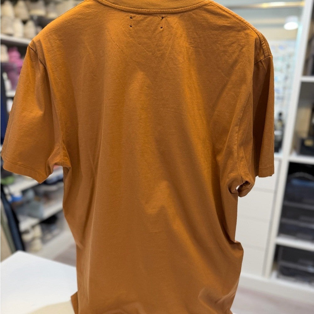 AMIRI Tan Crew Neck T-Shirt Size XL