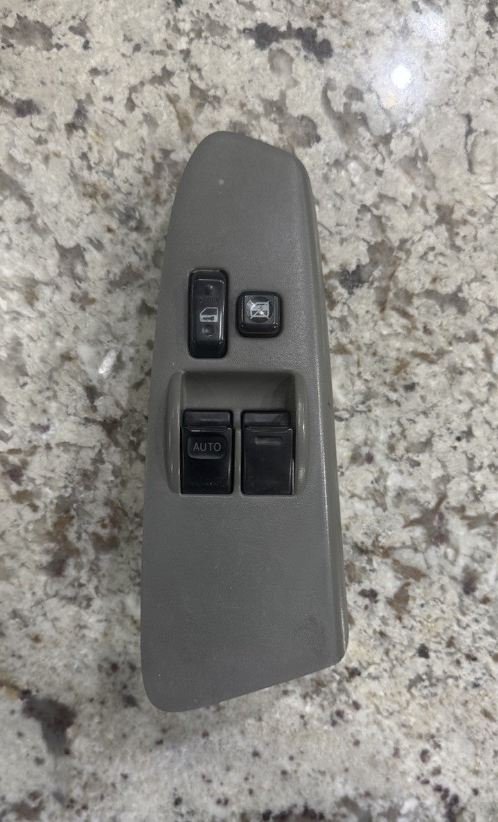 2005-2011 Toyota Tacoma Driver Master Window Switch Control Panel Grey OEM