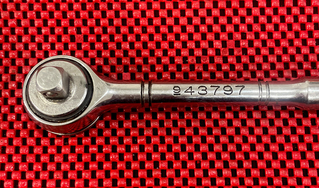 Craftsman Tools 9-43797 1/2" Drive Thumb Wheel Ratchet 10" Long Made in USA M5