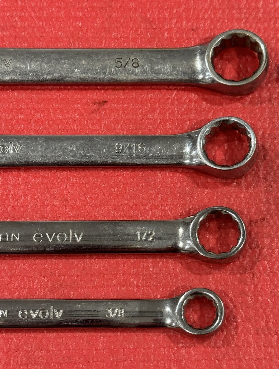 Craftsman evolv Combination Wrench 12 Points Metric & SAE Lot of 7