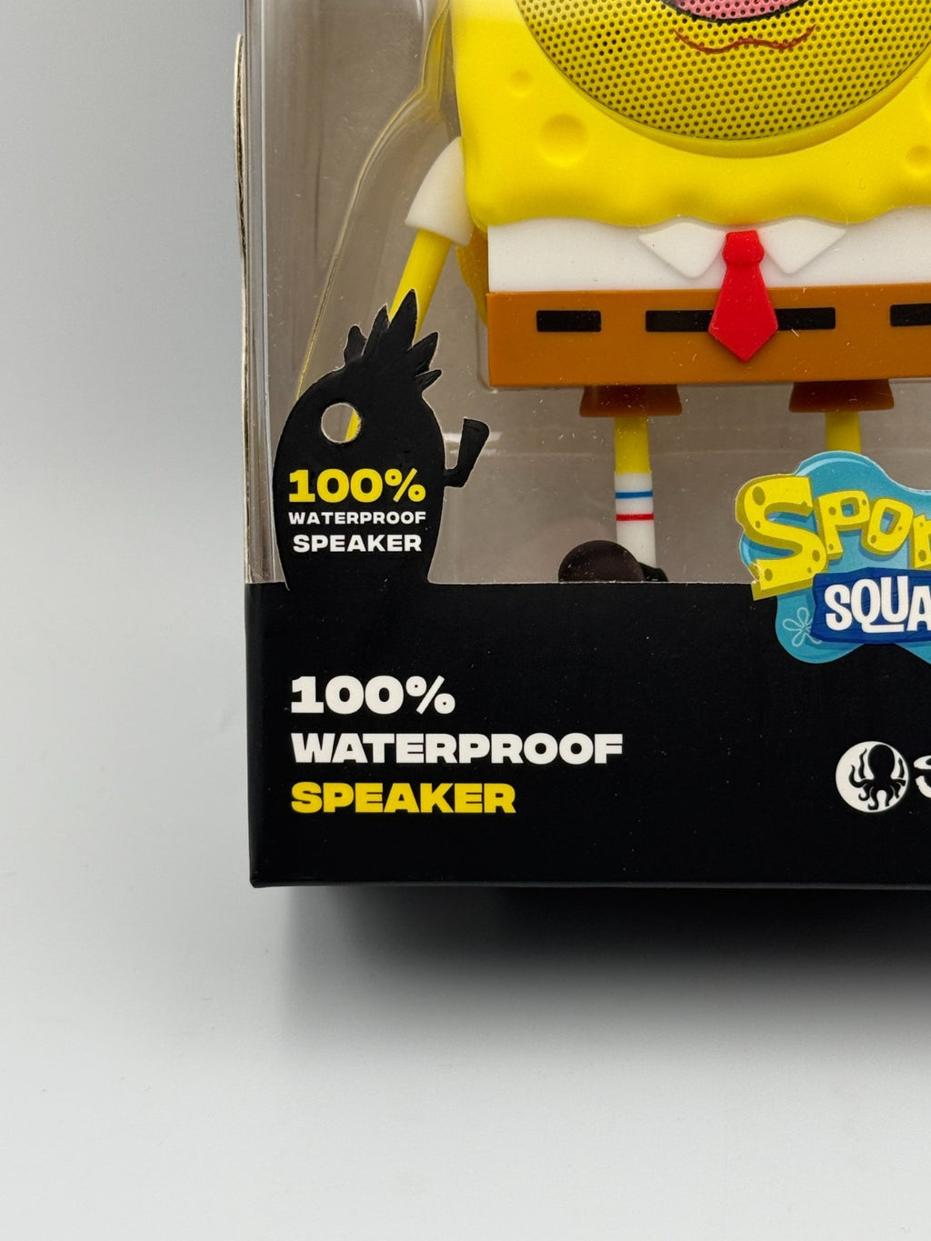NEW Nickelodeon Speaqua SpongeBob SquarePants 100% Waterproof Bluetooth Speaker