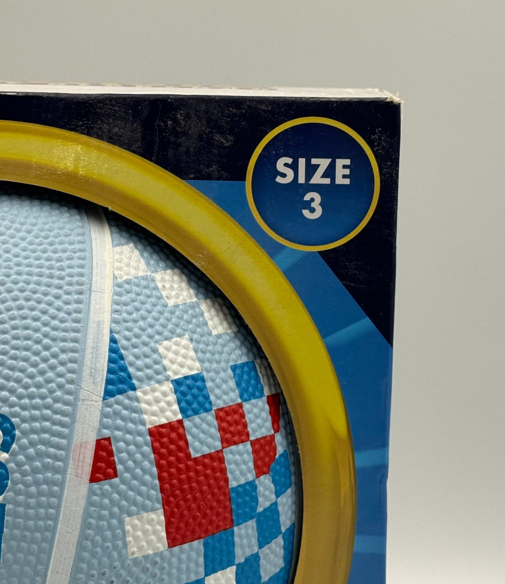 New Sonic the Hedgehog Kids Basketball Gotta Go Fast Blue Sega Outdoor - Size 3