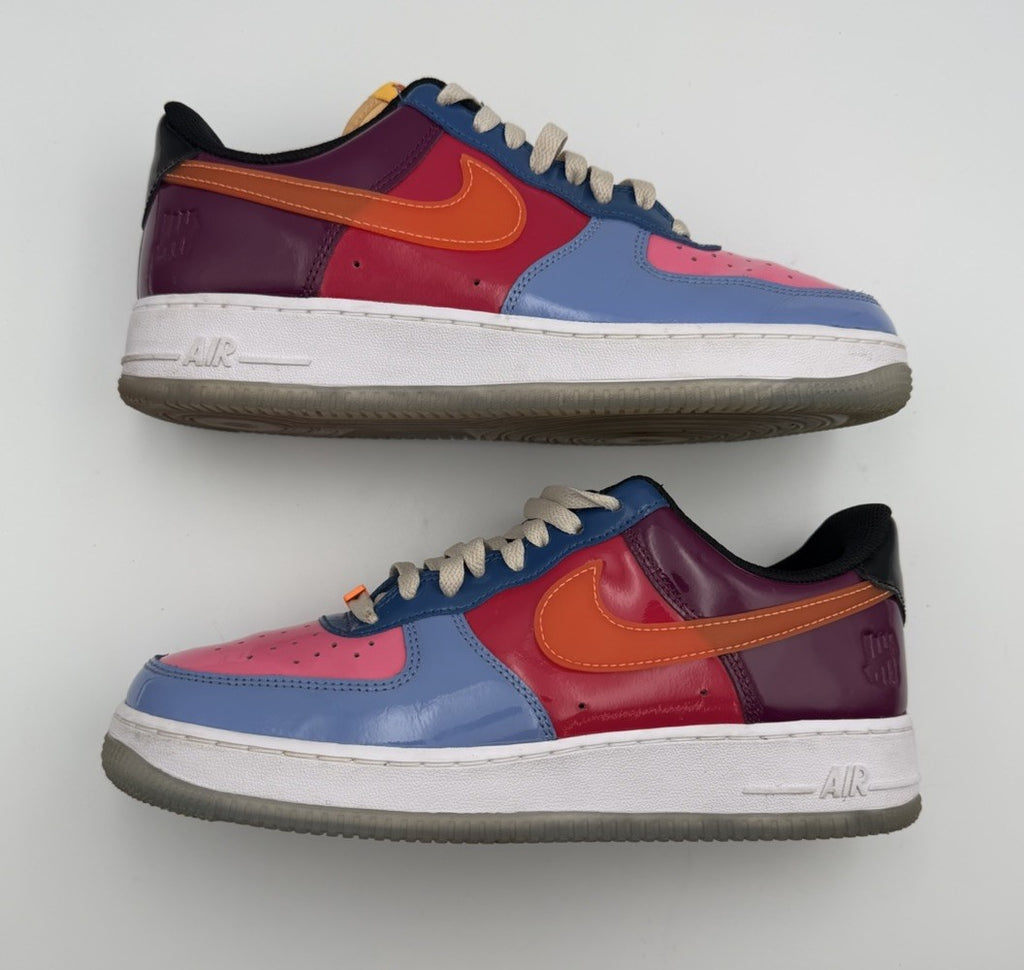 Nike Undefeated x Air Force 1 Low Total Orange Size 8.5 DV5255-400