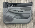05-11 Toyota Tacoma Front Door Panel Passenger Side Access Cab RH OEM Black/Gray