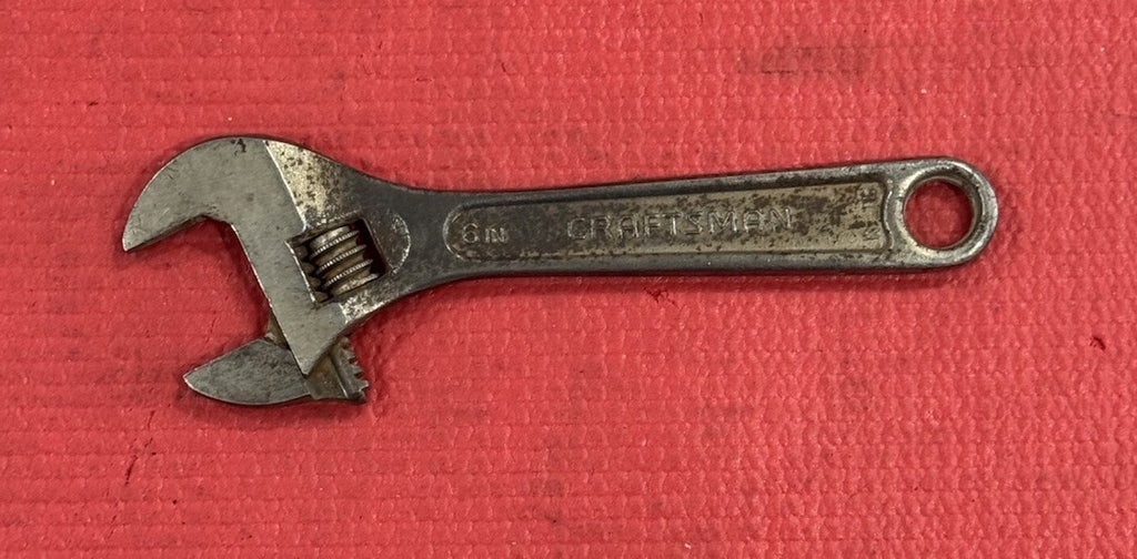 Vintage Craftsman 44602  6" Adjustable Wrench Tool Made in USA