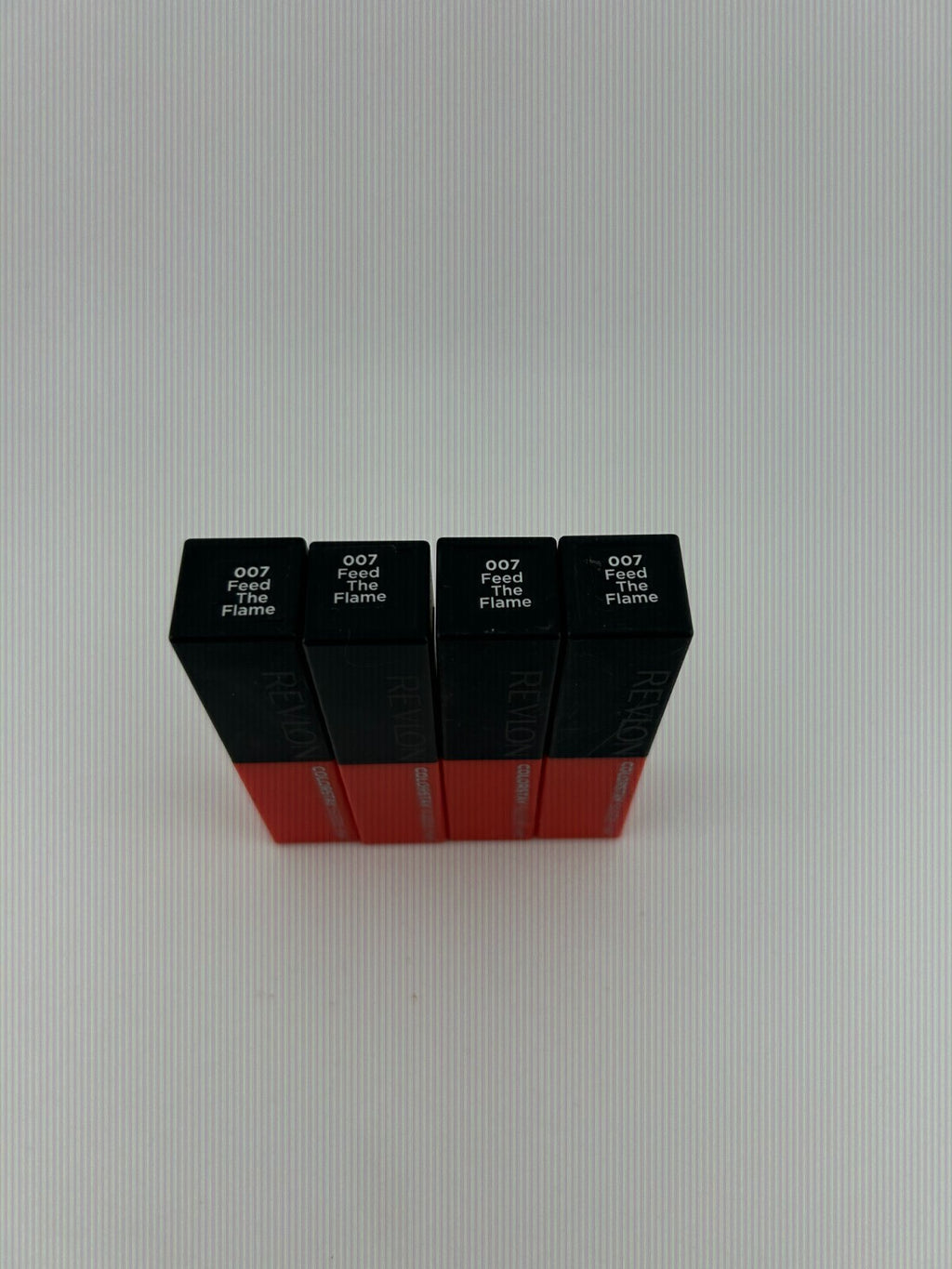 4-Lot Revlon ColorStay Suede Ink Lightweight Matte Lipstick #007 Feed The Flame