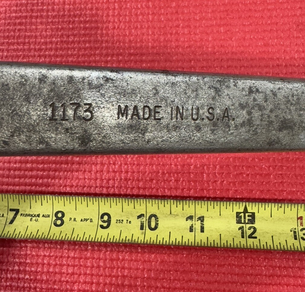 Billings Vitalloy 1173 Combination Wrench  1 1/4” SAE 12 Point Made In USA