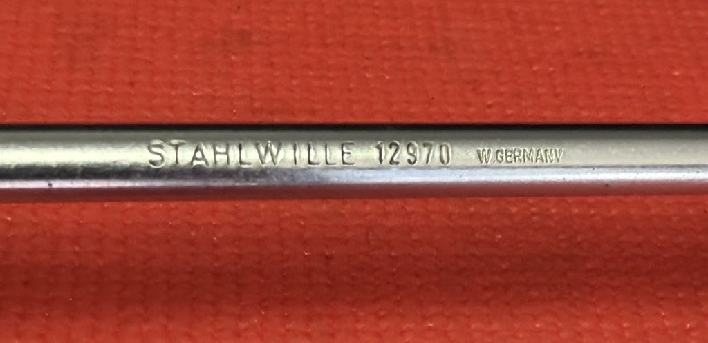 Stahlwille W. Germany 12970 10MM X 12MM Metric Obstruction 12 Point Box Wrench