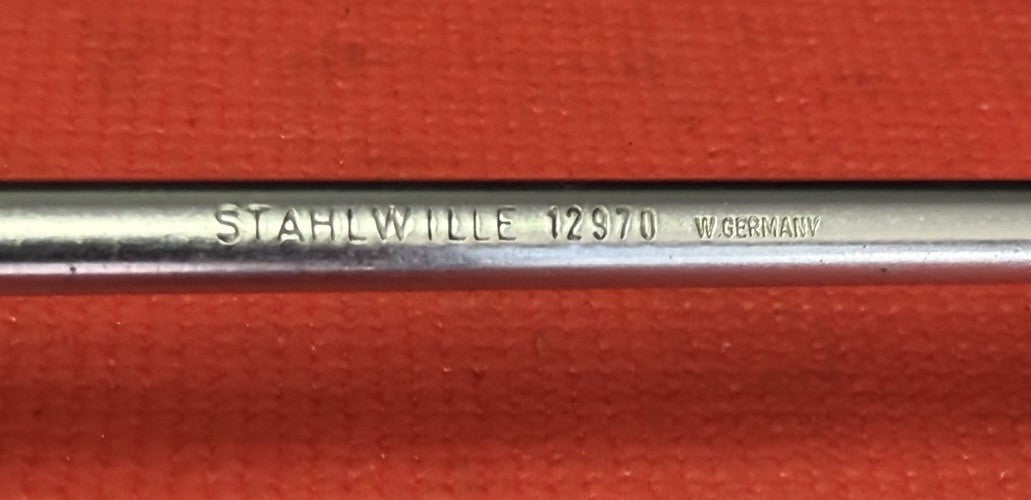 Stahlwille W. Germany 12970 10MM X 12MM Metric Obstruction 12 Point Box Wrench