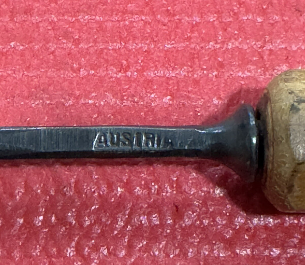Stubai Wood Carving Chisel #4  Austria 9" Long Very Rare