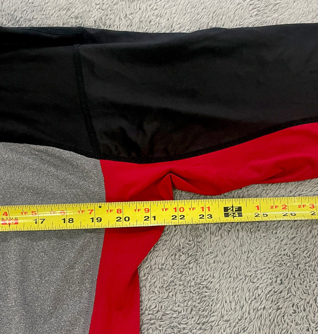 Ripcurl Surfing Surf Wear Black, Grey, & Red Size Large T-Shirt dry-fit