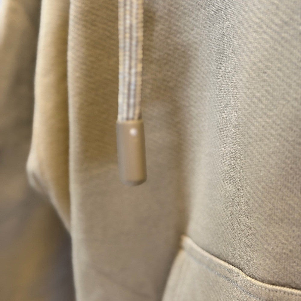Off-White Khaki Hoodie Size Large NWT