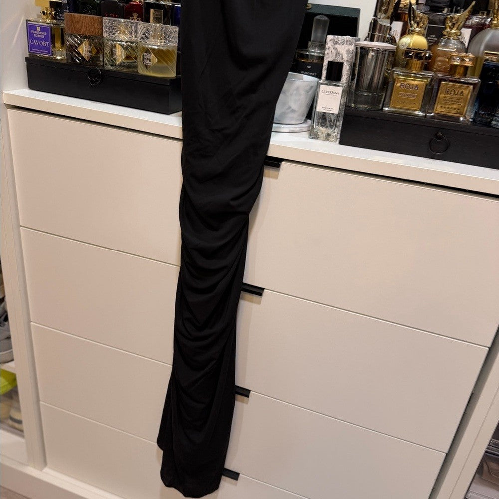 Off-White Long Runway Tube FW23 - 40it - 4US - Strapless Black Dress