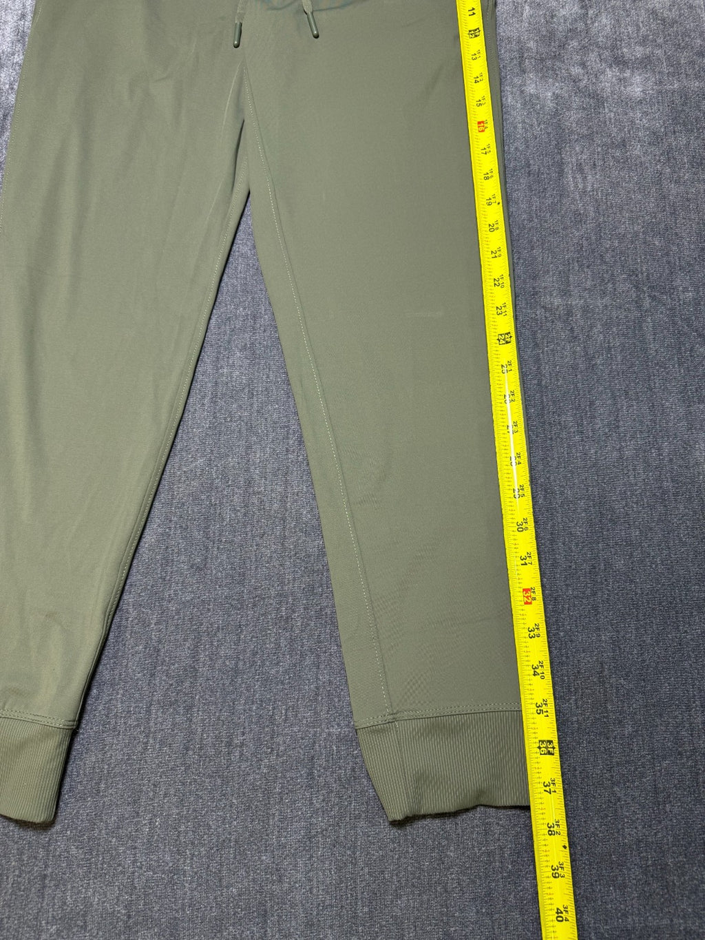 NWT Member's Mark Jogger Pants Women's XS Green Elastic Waist Drawstring Pull-On