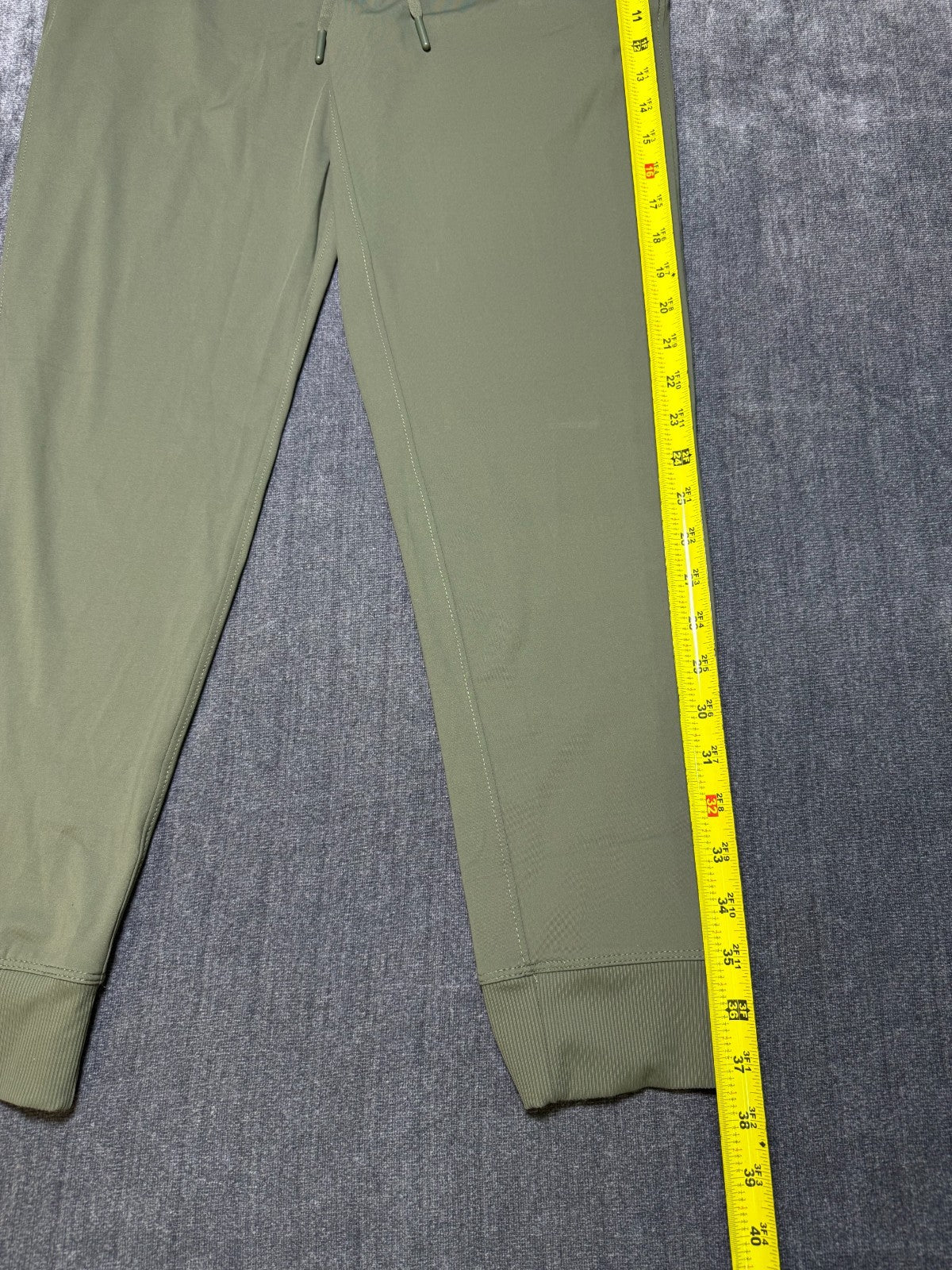NWT Member's Mark Jogger Pants Women's XS Green Elastic Waist Drawstring Pull-On