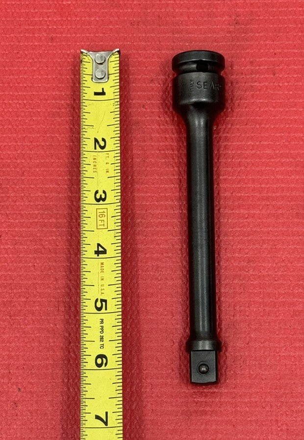 Vintage SEARS NEW 1/2"Drive 6” Torque Limiting Extension Made In Italy Very Rare