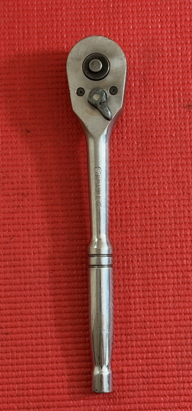 Stanley 1/2" Drive Quick Release Socket Ratchet 9.5" Long Model 91-930 Used