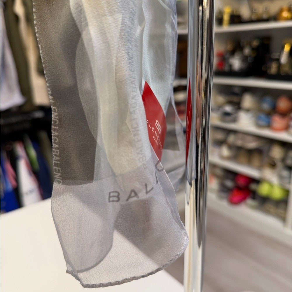 Balenciaga Paris Multicolor Scarf silk