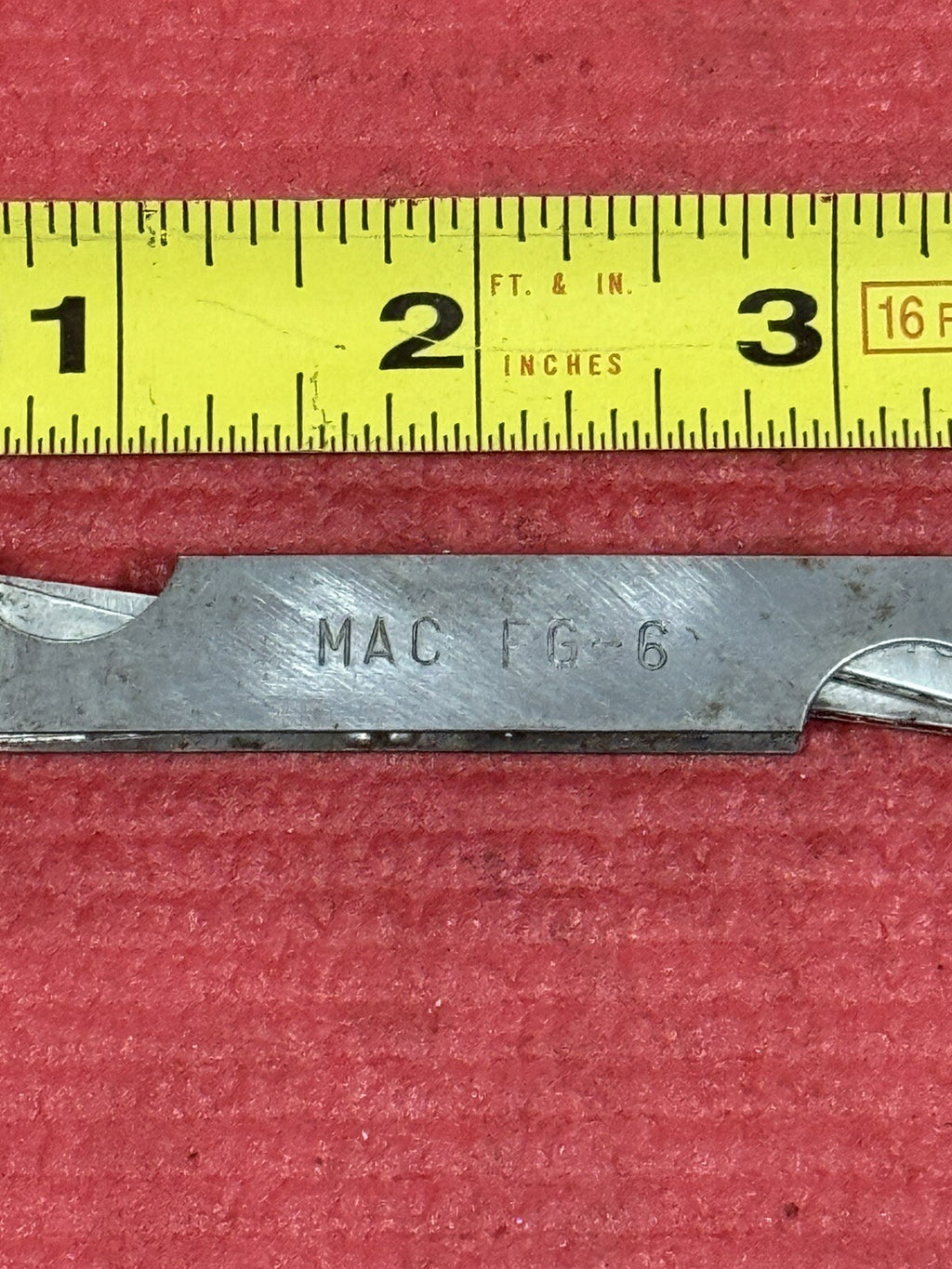 Vintage Mac Tools FG-6 Spark Plug Gap Gauge Tool Made in USA