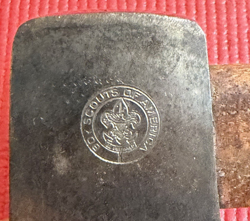 Plumb Boy Scouts of America Axe 1950s Official Scout Hatchet Original Handle
