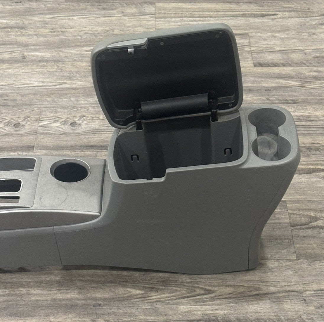 2005-09 TOYOTA TACOMA OEM FLOOR CENTER CONSOLE ASSEMBLY W/ TRIM LID GRAY GENUINE