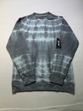 NWT Navy Yard Tie-Dye Sweater Men's Large Navy Gray Knit Long Sleeve Casual Wear