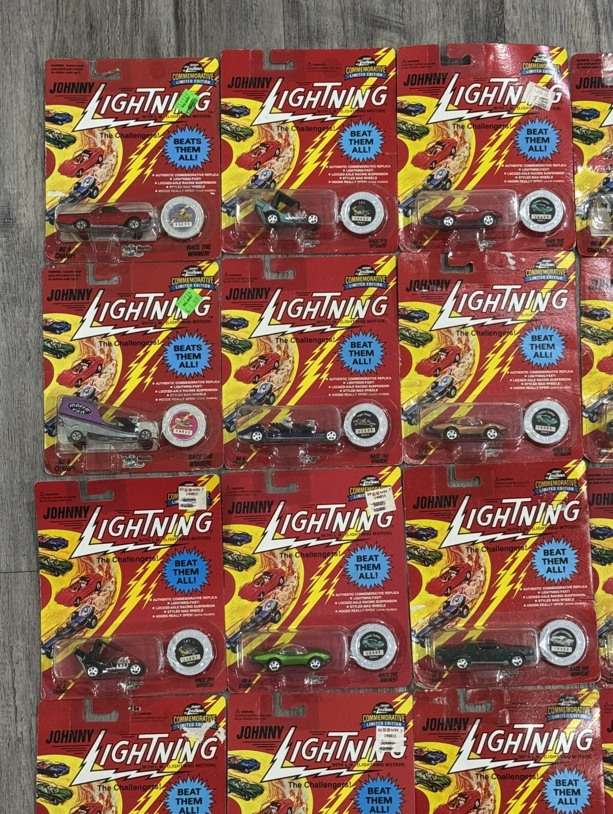 Johnny Lightning Commemorative Series NEW 1994 1995 -SET of 19Pc Limited Edition