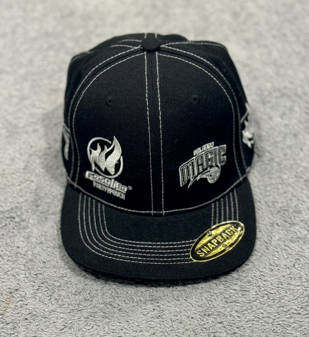 RARE Vintage Orlando Magic Gasolina Party in a Pouch Cap Adjustable Snapback hat
