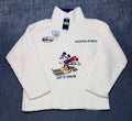 NWT Disney Mickey Sherpa Fleece Ultra Soft Mock Neck Pullover Women Large